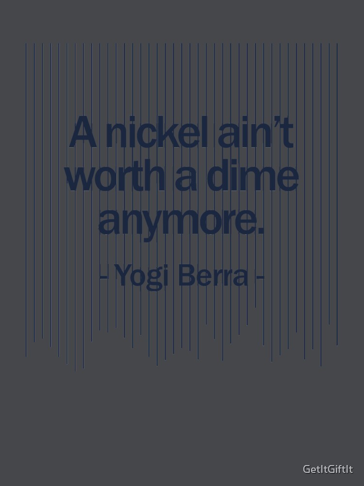 Yogi Berra Yankees Quote design Essential T-Shirt for Sale by GetItGiftIt