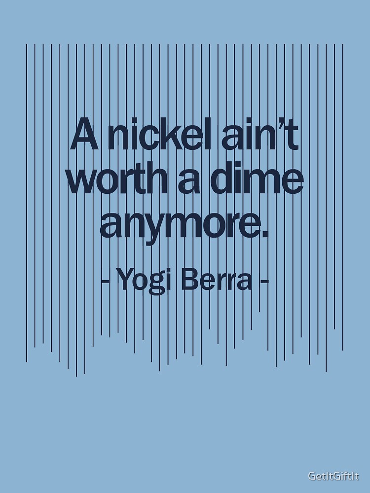 Yogi Berra Yankees Quote design | Kids T-Shirt