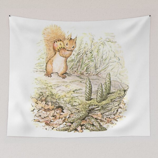 Item preview, Squirrel Nutkin by Beatrix Potter designed and sold by Vintage Designs +.