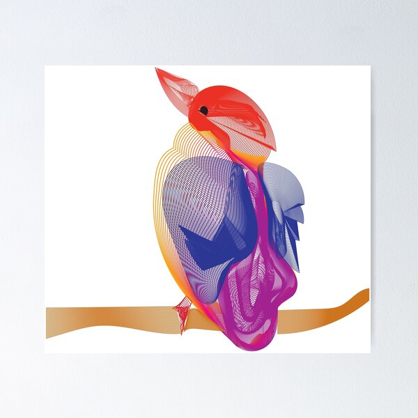 Item preview, Kingfisher on Branch designed and sold by TrishCampbell.