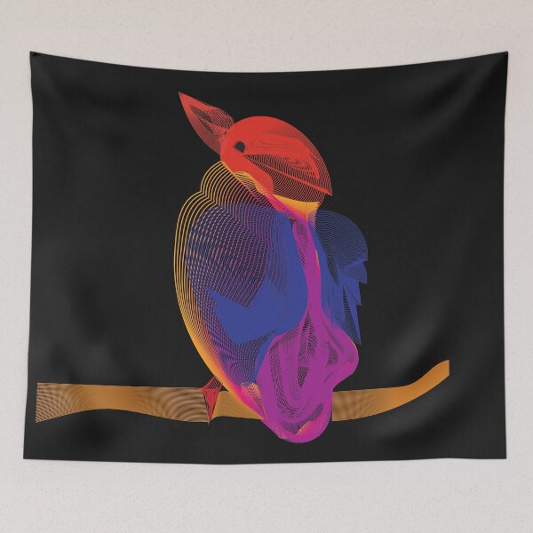 Item preview, Kingfisher on Branch designed and sold by TrishCampbell.