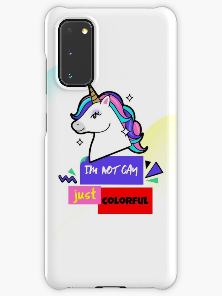 Download Funny Not Gay Just Colorful Unicorn Men Lovers Face Shirt Clipart Svg Quote Case Skin For Samsung Galaxy By Tengamerx Redbubble PSD Mockup Templates