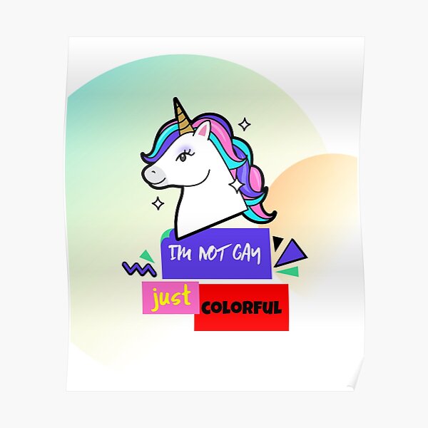 Download Unicorn Svg Posters Redbubble