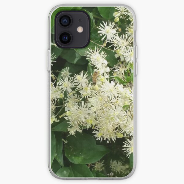 Bee on a flower iPhone Soft Case