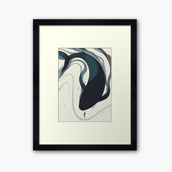 Flux Framed Art Print