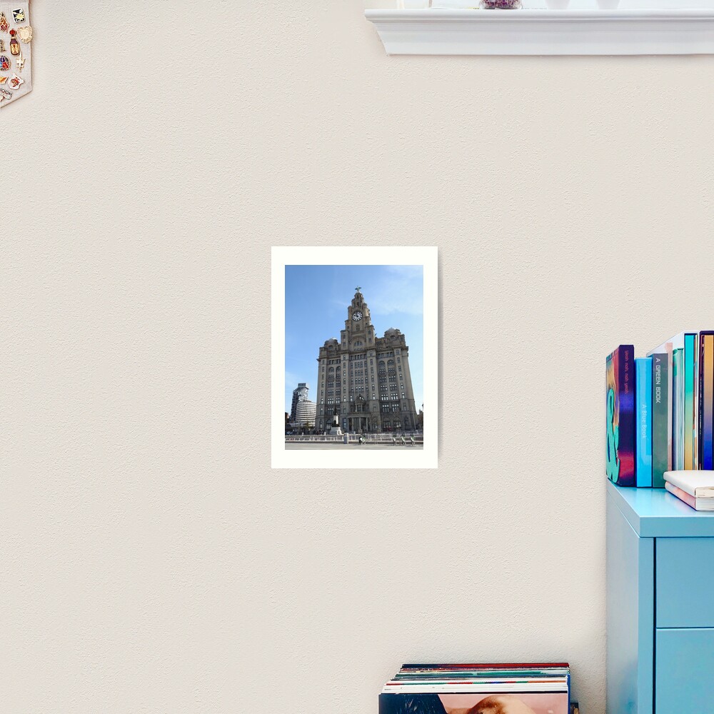 Liverpool Liver Building Photo Art Print