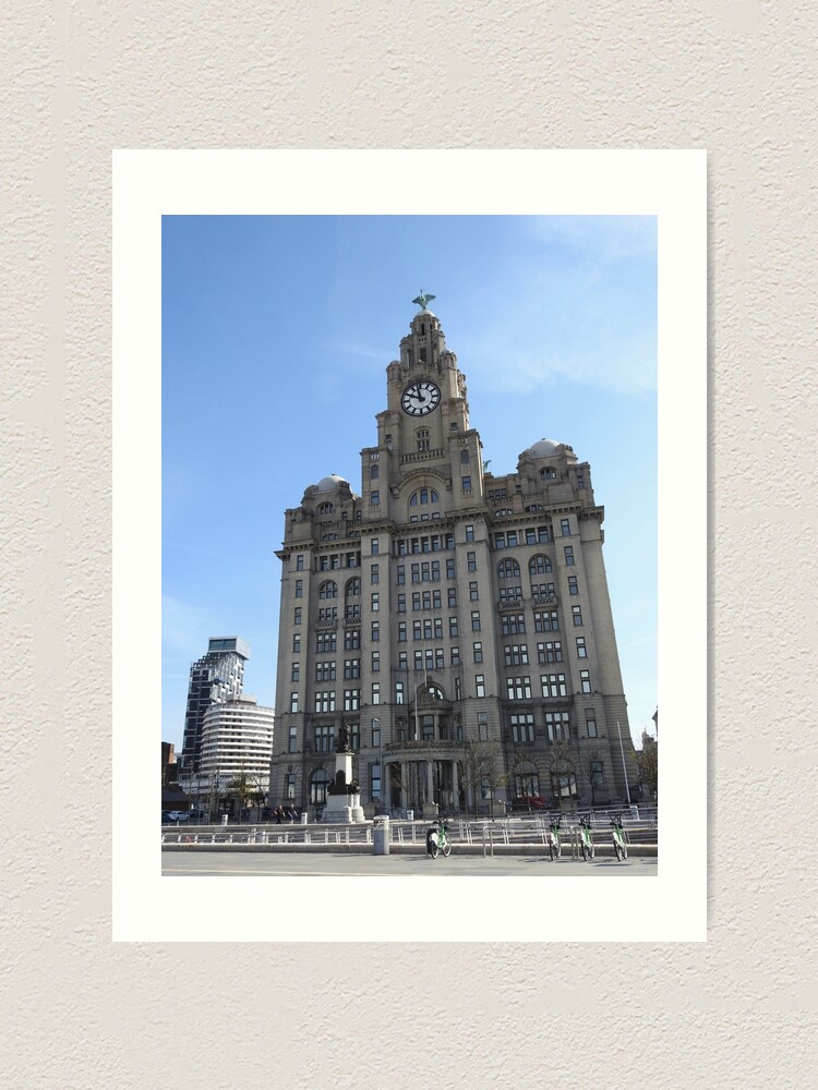 Alternate view of Liverpool Liver Building Photo Art Print
