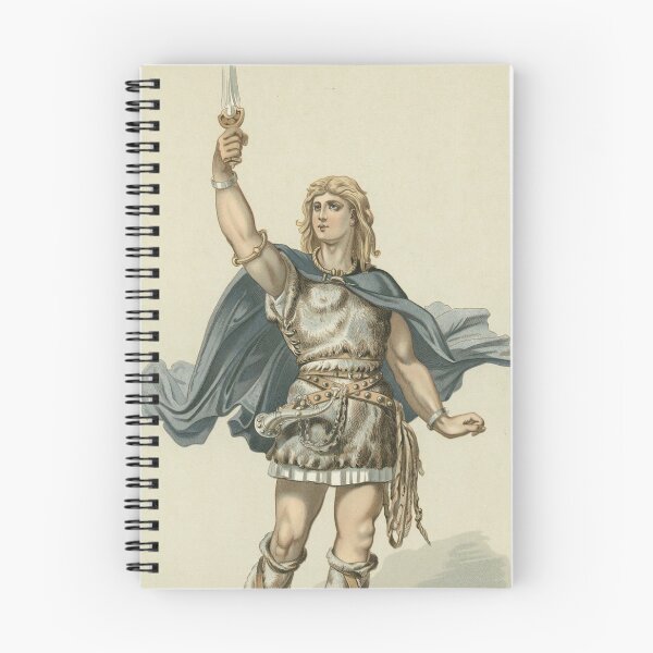 Item preview, Nordic Warrior illustration designed and sold by Vintage Designs +.