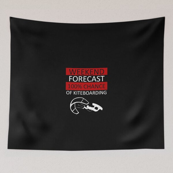 Item preview, Weekend Forecast - Kiteboarding - Kitesurfer designed and sold by AndiHK.