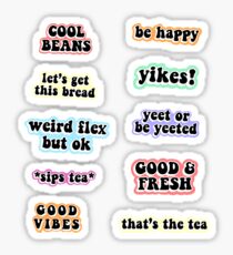 Pegatina Memes Pack Rainbow