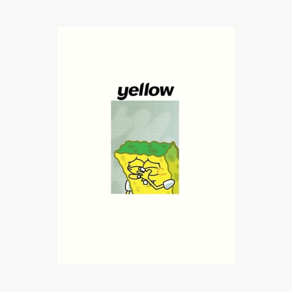 Frank Ocean Blond SpongeBob Art Print