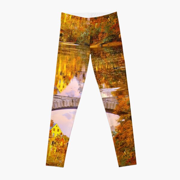 Item preview, Fall at Upper Falls, Massachusetts. Echo Bridge designed and sold by LudaNayvelt.