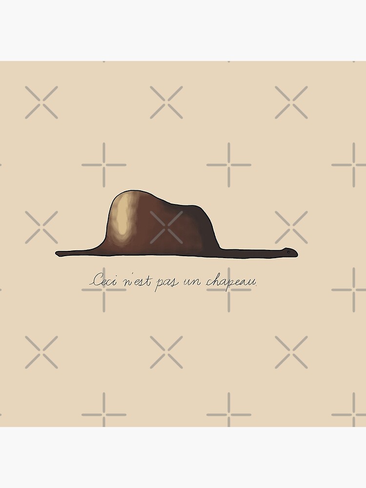 Ceci ne pas un petit chapeau by 7rancesca