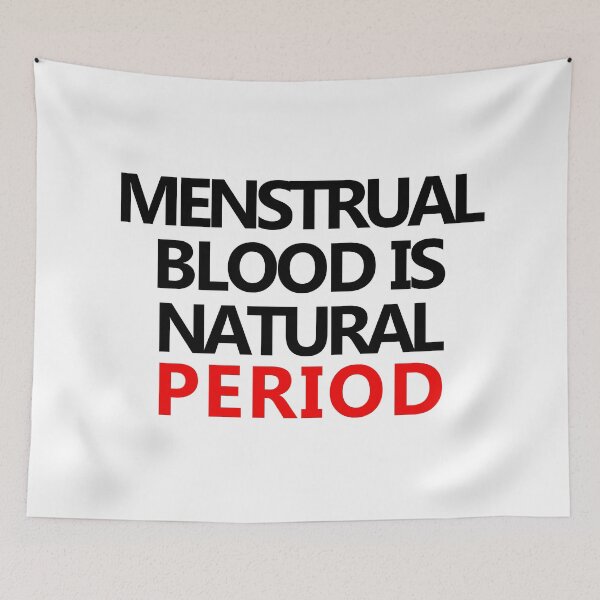 Item preview, Menstrual Blood Is Natural Period deisgn designed and sold by GetItGiftIt.
