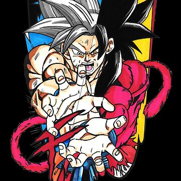 Goku Super Sayajin - InkStickers