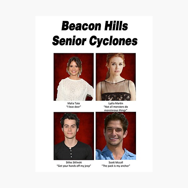 Item preview, Beacon Hills Senior Page designed and sold by jordams124.