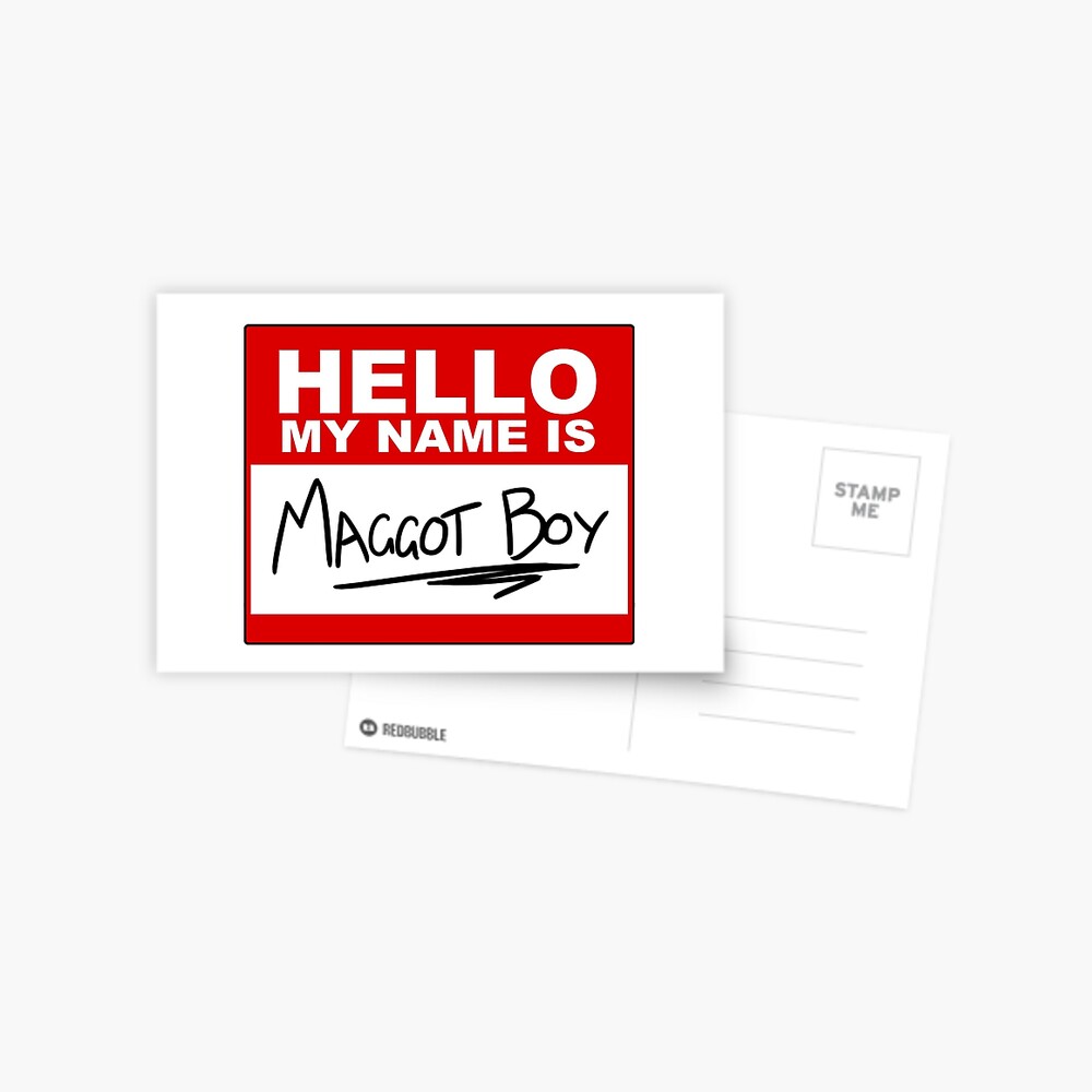 Item preview, Postcard designed and sold by MaggotBoy.