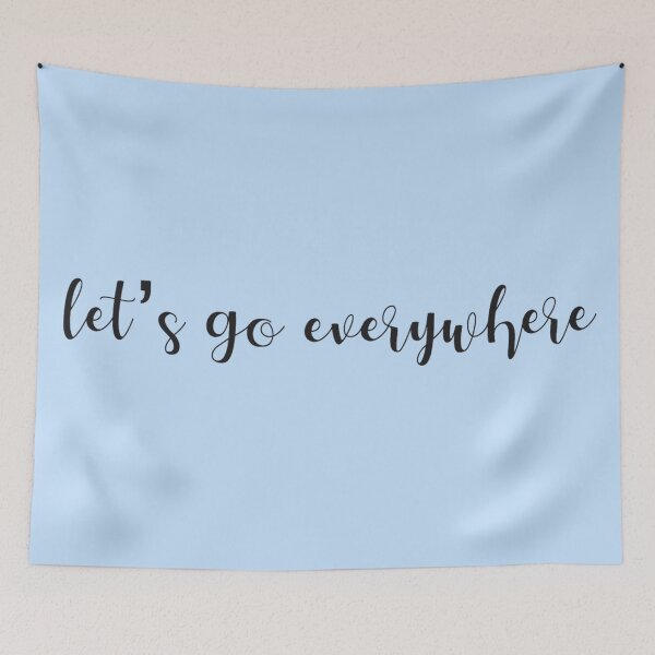 Item preview, let's go everywhere designed and sold by justjessie.