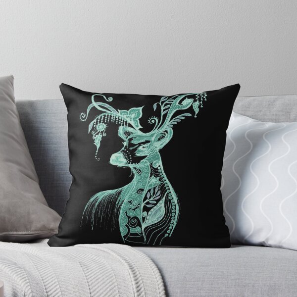 Item preview, The illustration "Deer in the style of Boho" (variant 6) designed and sold by SASHA-MATBON.