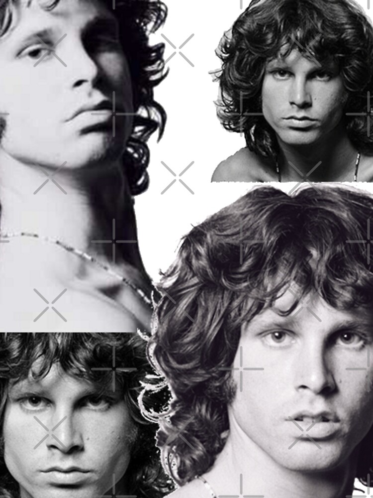 Doors - Jim Morrison Black & White Collage by gehri1tm