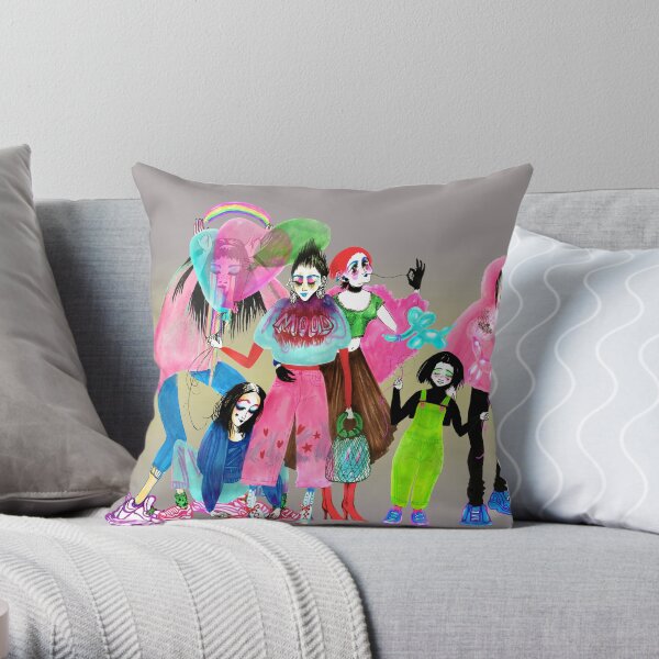 Ladies Throw Pillow