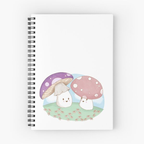 Item preview, Cute chatting mushrooms  designed and sold by Jenlikestopaint.