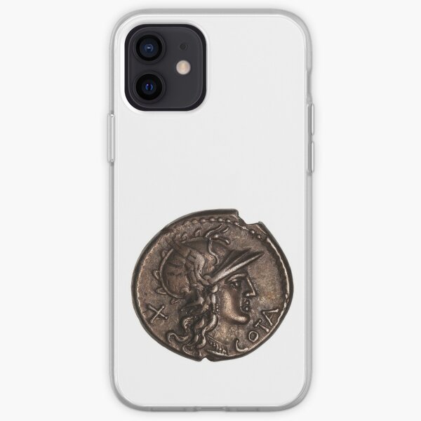 #coin #currency #copper #history Dime metal nickel art old metalwork symbol wealth ancient bronze  iPhone Soft Case
