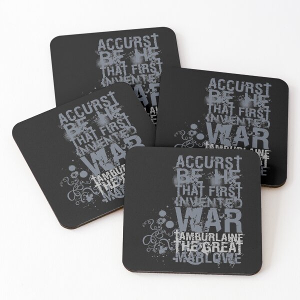 Item preview, Marlowe Tamburlaine War Quote designed and sold by Styled Vintage.