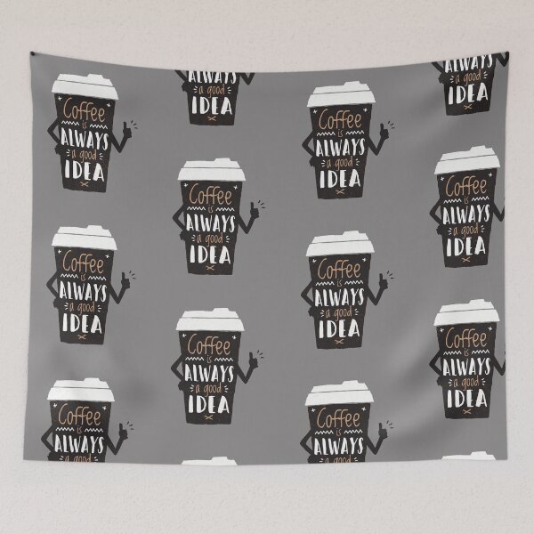 Item preview, Coffee Is Always A Good Idea designed and sold by Somniart.