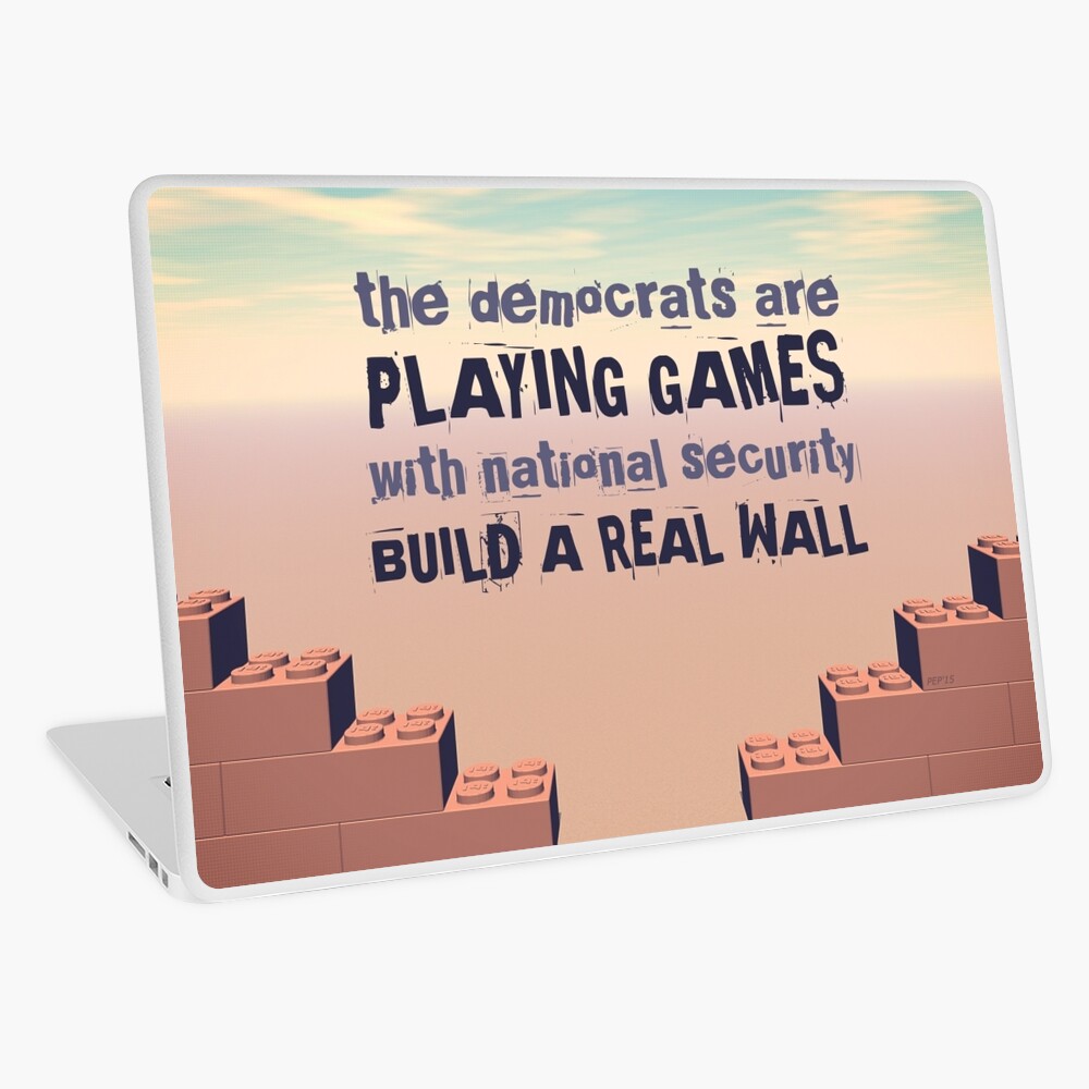 Build A Real Wall Laptop Skin