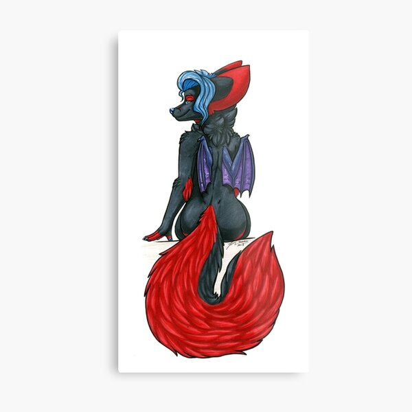 Furry Art Metal Prints for Sale