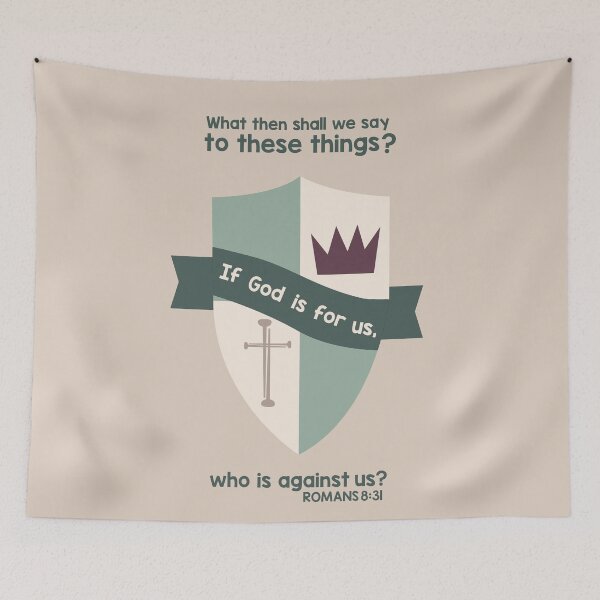 Item preview, Romans 8:31 "If God is for us..." designed and sold by Liz Taylor.
