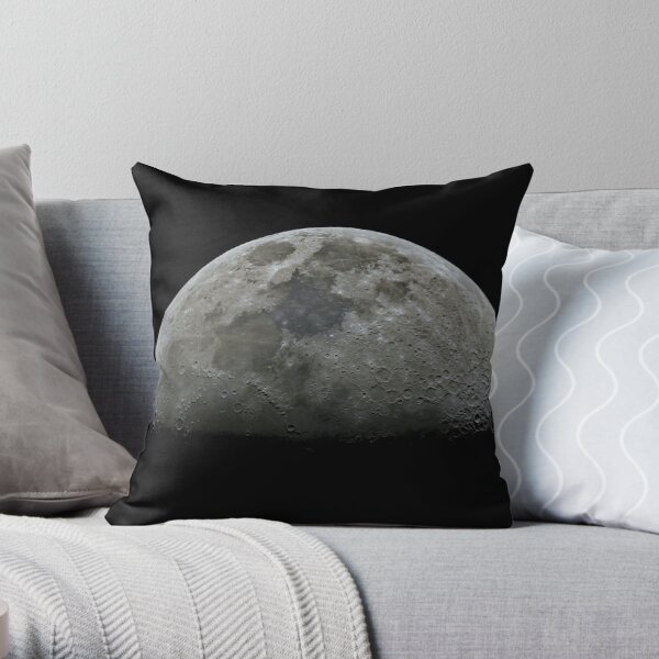 Half moon Throw Pillow