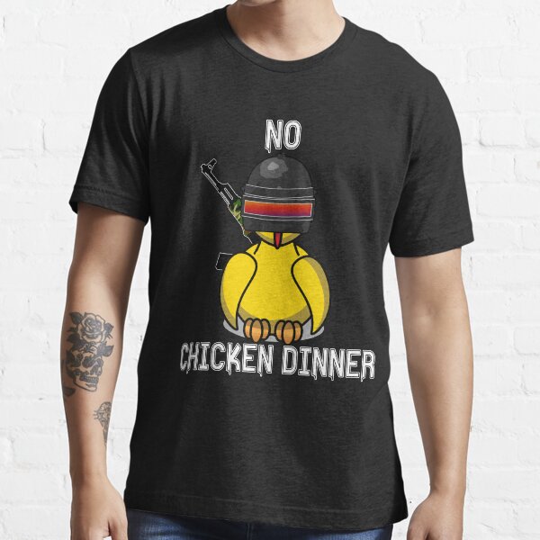 PUBG - No Chicken Dinner Essential T-Shirt