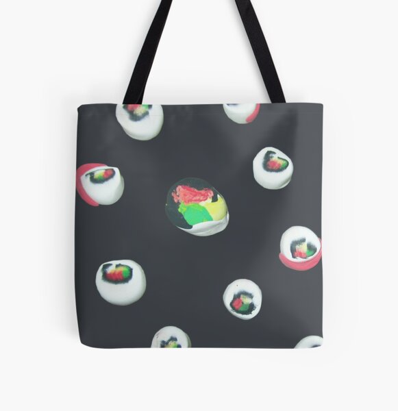 Sushi Rolls All Over Print Tote Bag