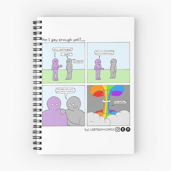 Item preview, Am I gay enough yet? designed and sold by LGBTQIACOMIX.