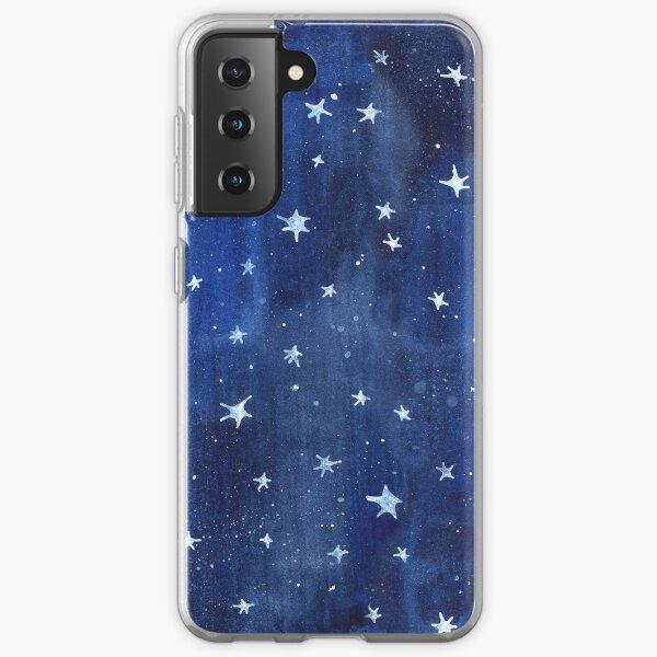 Star Watercolor Illustration Samsung Galaxy Soft Case
