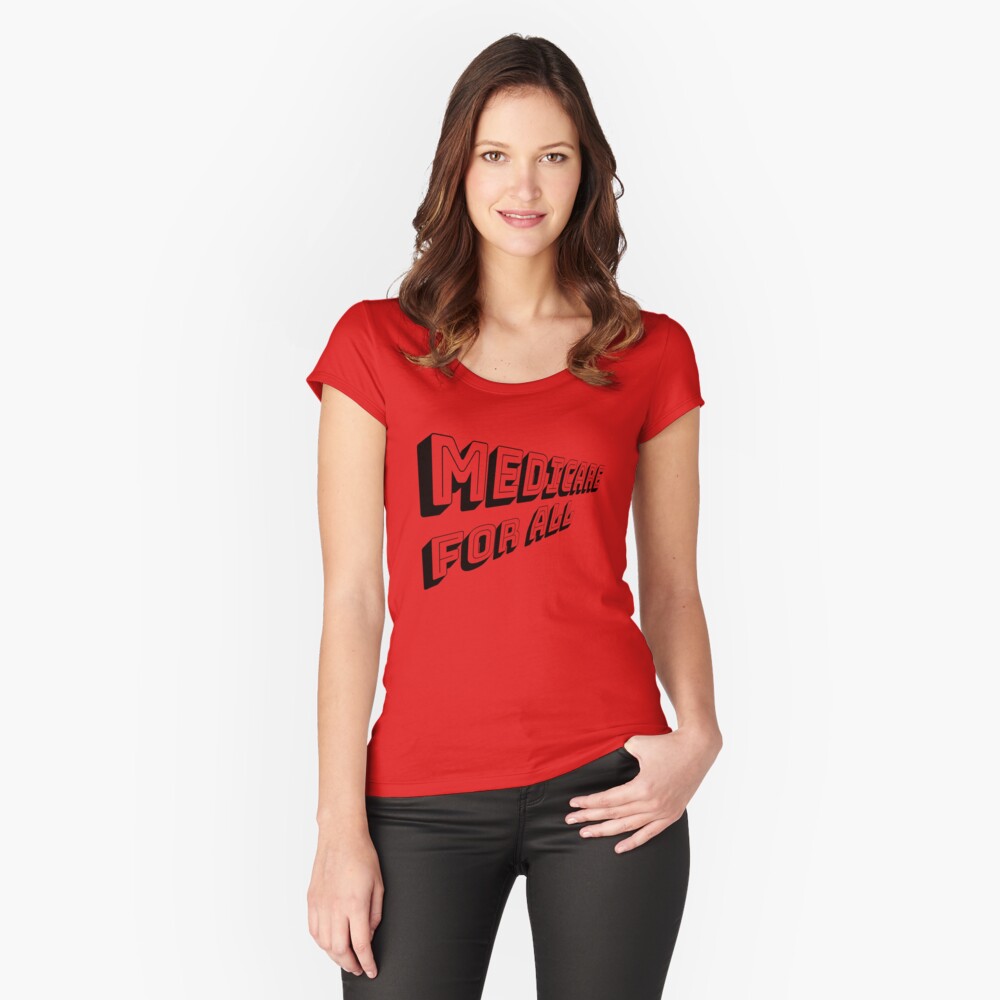 Item preview, Fitted Scoop T-Shirt designed and sold by willpate.