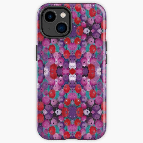 Wildflower Poppy Field iPhone Tough Case