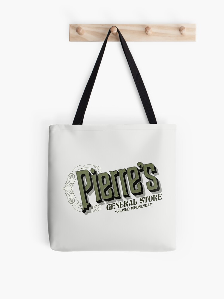 Thumbnail 1 of 2, Tote Bag, Pierre's General Store Logo | Stardew Valley Logo designed and sold by surik-.