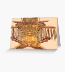 Brown Frog Greeting Card