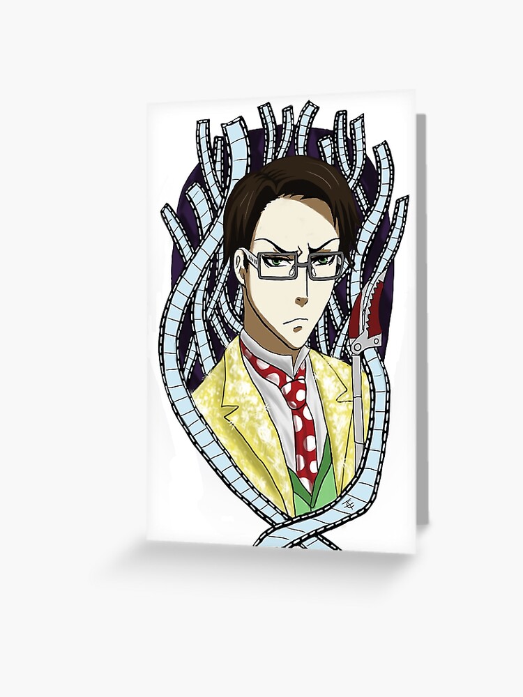William T Spears Aka Suit Black Butler Fan Art Greeting Card By Climbtheivy Redbubble
