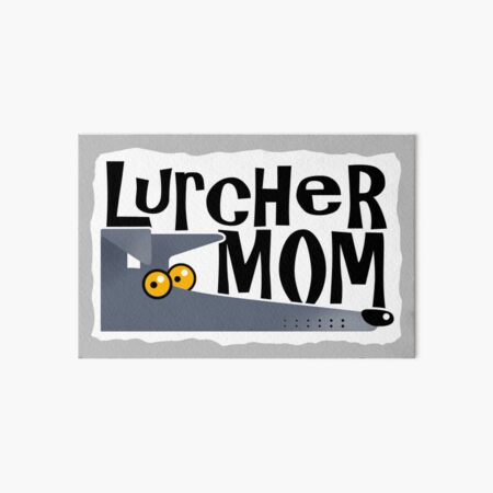 Aperçu de l'œuvre Lurcher Mom (bleu) créée et vendue par RichSkipworth.