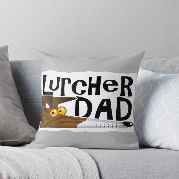 Item preview, Lurcher Dad (brindle & white) designed and sold by RichSkipworth.