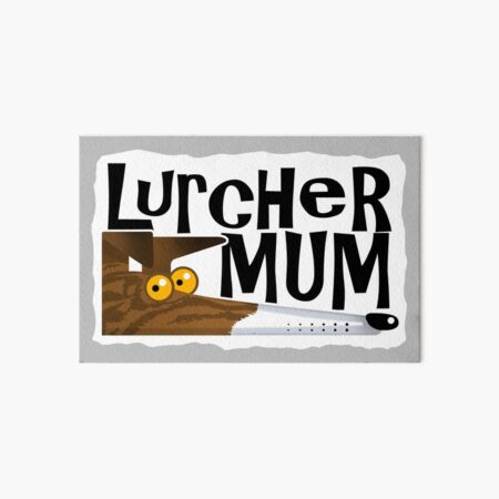 Aperçu de l'œuvre Maman Lurcher (bringé et blanc) créée et vendue par RichSkipworth.