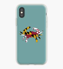 Maryland Flag Crab iPhone Case