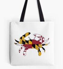 Maryland Flag Crab Tote Bag