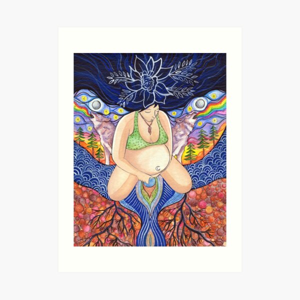 Rooted Art Print