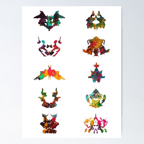 Item preview, Collection of Rorschach inkblot tests designed and sold by Liededrom..