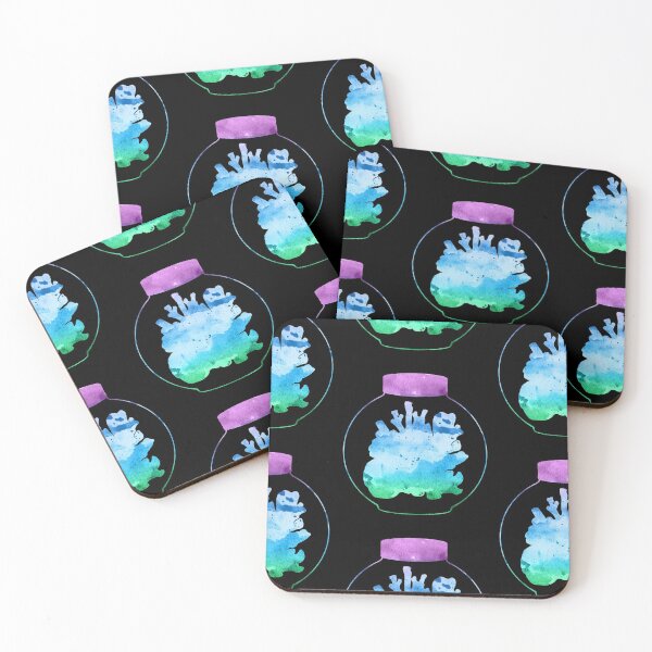 Item preview, Corals in Mason Jar | Ocean | Purple Blue Green Gradient designed and sold by Wintre2.